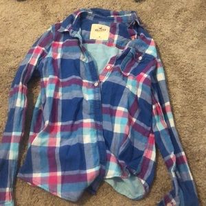 Colored flannel
